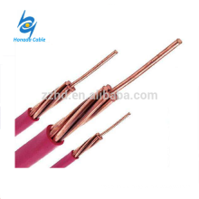 6 4 2 AWG PVC insulated electric wire THW 600V